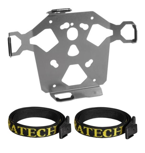 ZEGA Pro/ZEGA Mundo Zubehörhalterset, Kanisterhalter inkl. Benzinkanister Touratech 3 Liter