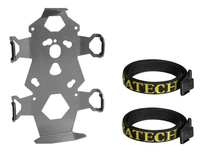 ZEGA Pro/ZEGA Mundo Zubehörhalterset, Kanisterhalter inkl. Benzinkanister Touratech 2 Liter