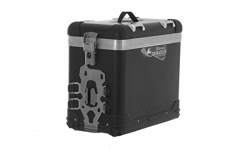 ZEGA Pro2 Zubehörhalterset Flaschenhalter zweifach mit 2x Touratech Aluminium Trinkflasche 0,6 Liter