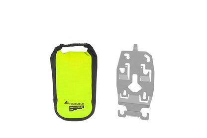 ZEGA Evo Zubehörhalter mit Touratech Waterproof Zusatztasche "High Visibility", Größe S