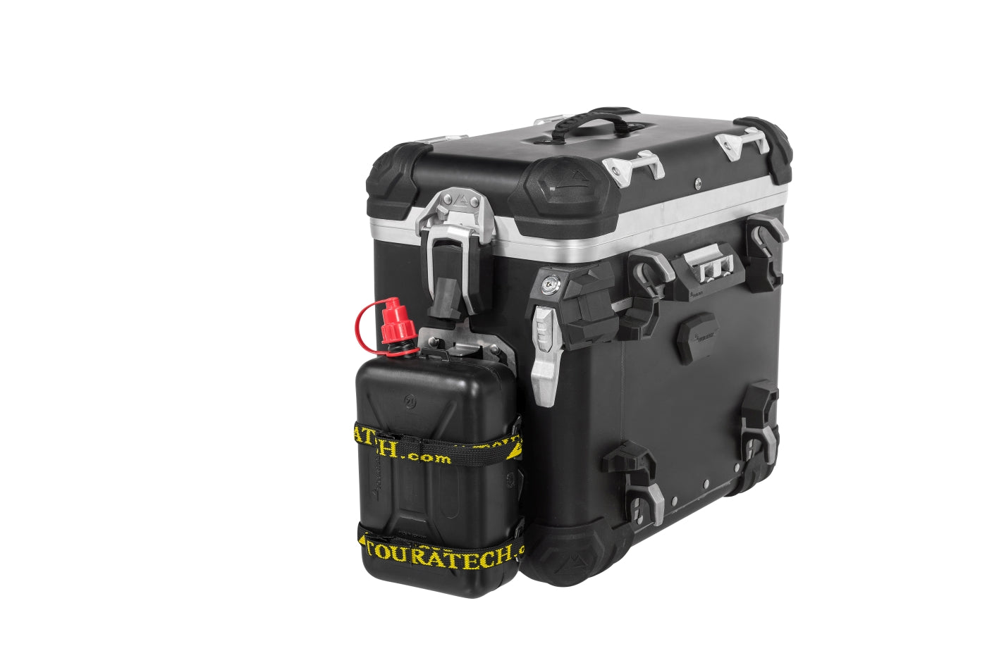 ZEGA Evo Zubehörhalterset Kanisterhalter mit Ölkanister Touratech 2 Liter