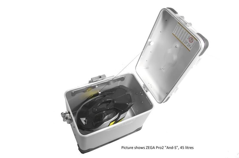 ZEGA Mundo Aluminium Koffer, 45 Liter
