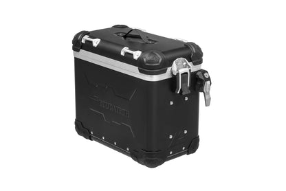 ZEGA Evo "And-Black" Aluminium Koffer, 38 Liter, links