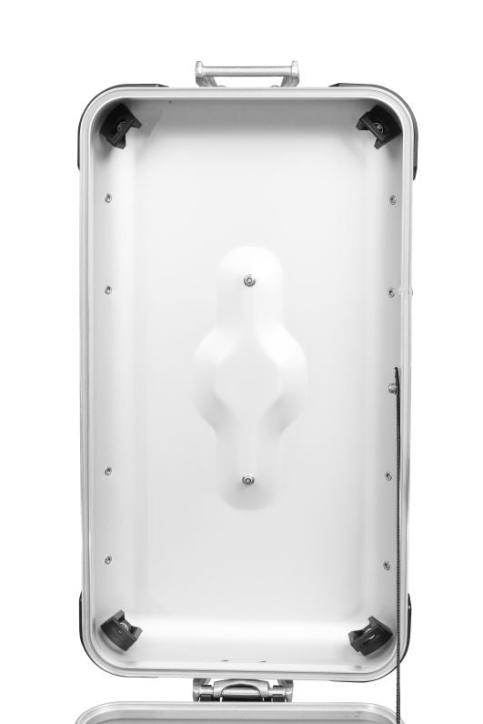 ZEGA Evo "And-S" Aluminium Koffer, 45 Liter, rechts