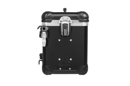 ZEGA Evo "And-Black" Aluminium Koffer, 45 Liter, rechts