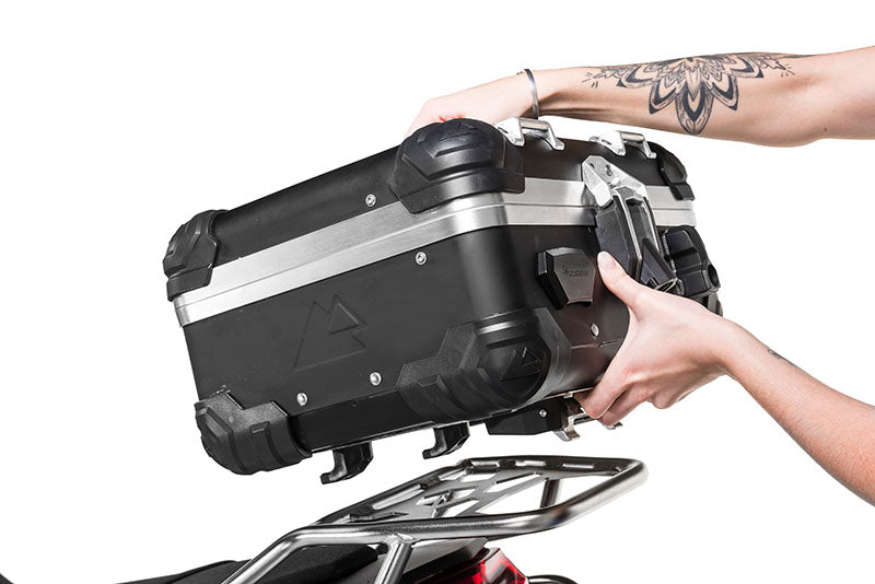 ZEGA Evo Topcase *And-Black*, 25 Liter mit Rapid Trap