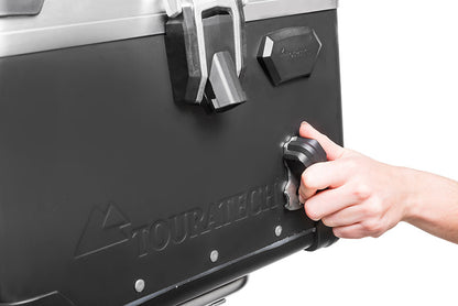 ZEGA Evo Topcase *And-Black*, 38 Liter mit Rapid Trap