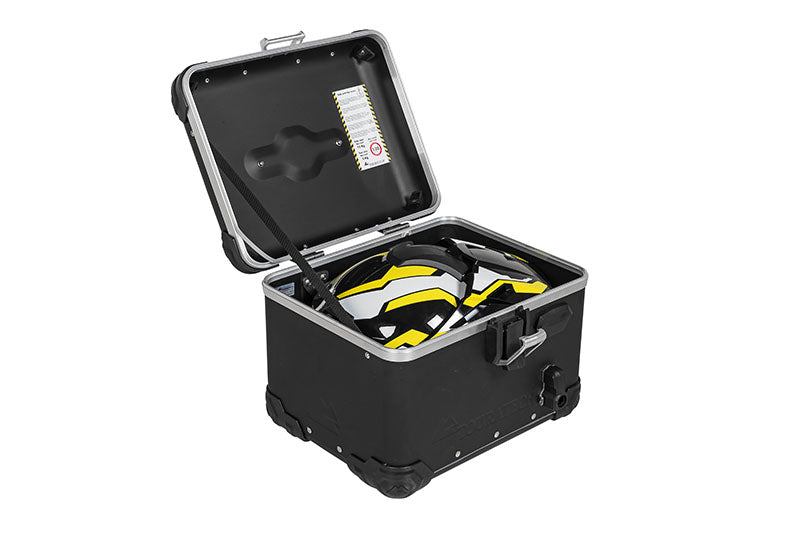 ZEGA Evo Topcase *And-Black*, 38 Liter mit Rapid Trap