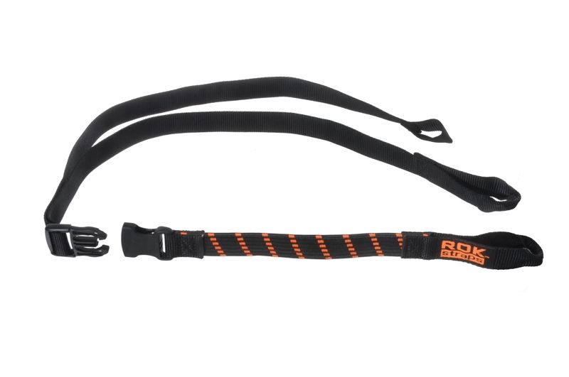 Rokstraps Strap It™ Motorbike Adjustable *schwarz-orange*45-150 cm 2 St. mit Schlaufen