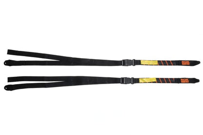 Rokstraps Strap It™ Motorbike Adjustable *schwarz-orange*45-150 cm 2 St. mit Schlaufen