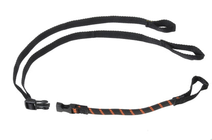 Rokstraps Strap It™ Pack Adjustable *schwarz-orange* 30-106 cm 2 St. mit Schlaufen