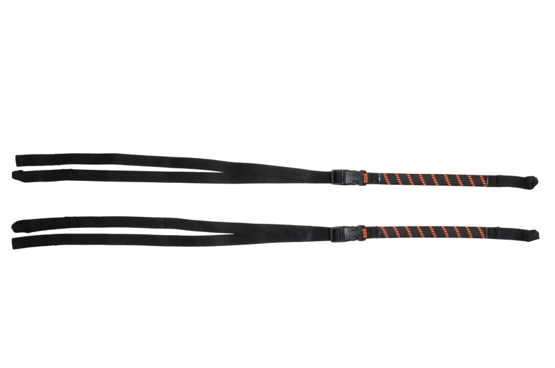 Rokstraps Strap It™ Pack Adjustable *schwarz-orange* 30-106 cm 2 St. mit Schlaufen