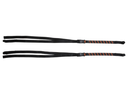 Rokstraps Strap It™ Pack Adjustable *schwarz-orange* 30-106 cm 2 St. mit Schlaufen