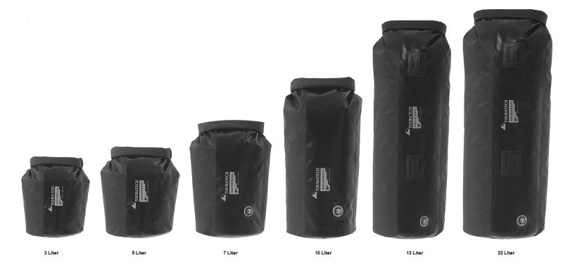 Packsack PS17 mit Ventil, Größe M, 7 Liter, schwarz, by Touratech Waterproof made by ORTLIEB