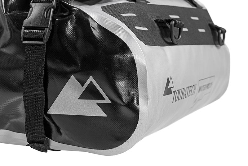 Packtasche Rack-Pack, Größe M, 31 Liter, silber/schwarz, by Touratech Waterproof