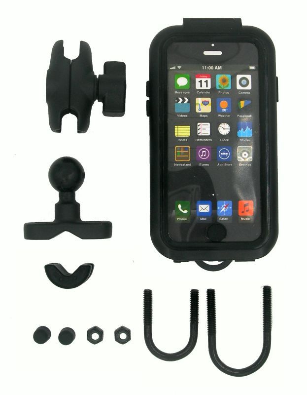 Lenkerhalterung Smartphone für iPhone® 6, 6S, 7 und 8 inkl. RAM Kugelgelenkadapter