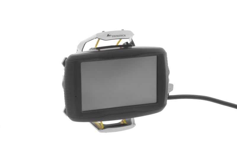 Lenkerhalterung Garmin zumo 590 / 595 LM *abschließbar* alu natur