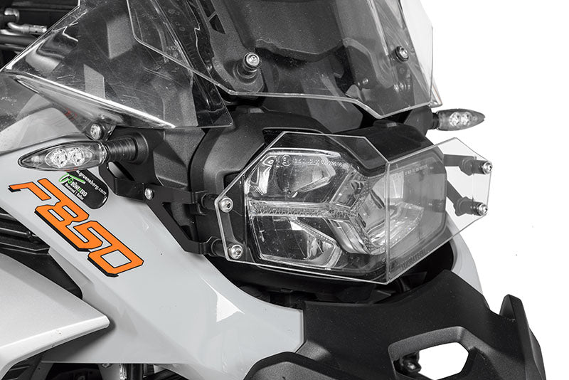 Scheinwerferschutz Makrolon mit Schnellverschluss für BMW F850GS Adventure *OFFROAD USE ONLY*