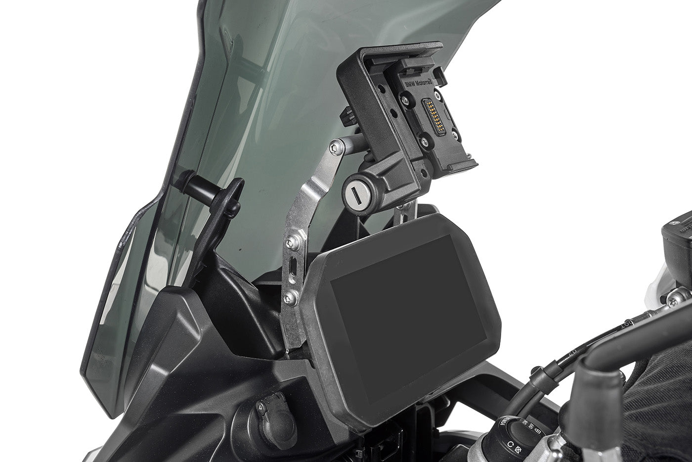 GPS-Anbauadapter über Instrumente V2.0, höhenverstellbar für BMW F850GS/ F850GS Adventure/ F750GS
