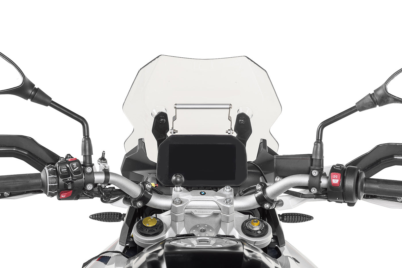 GPS-Anbauadapter über Instrumente V2.0, höhenverstellbar für BMW F850GS/ F850GS Adventure/ F750GS