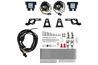 LED Zusatzscheinwerfer Satz Nebel / Nebel für Touratech Sturzbügel (082-5161/082-5163) für BMW F850GS / F750GS