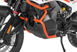 Motorschutz RALLYE Evo, Alu schwarz für KTM 790 Adventure/ 790 Adventure R - KTM Hauptständer
