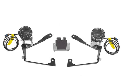 LED Zusatzscheinwerfer Satz Nebel rechts/Fernlicht links für Honda CRF1000L Africa Twin / CRF1000L Adventure Sports