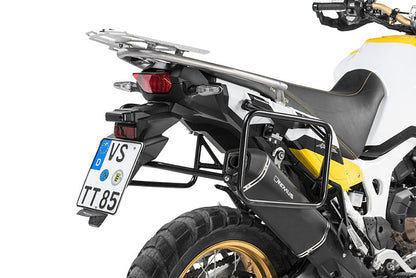 Kofferträger Edelstahl, schwarz für Honda CRF1000L Africa Twin (2018-) /CRF1000L Adventure Sports