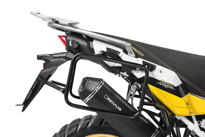 Kofferträger Edelstahl, schwarz für Honda CRF1000L Africa Twin (2018-) /CRF1000L Adventure Sports