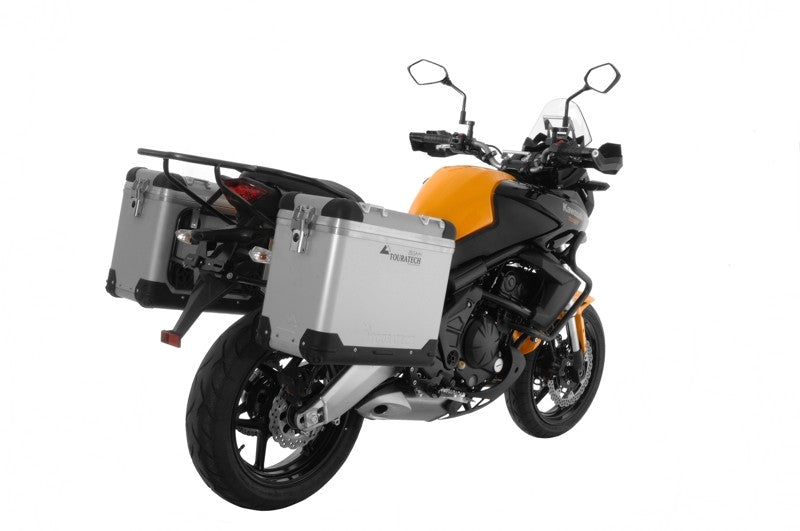 ZEGA Pro Koffersystem "And-S" 38/38 Liter mit Stahlträger schwarz für Kawasaki Versys 650 (2010-2014)