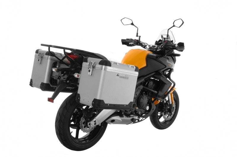 ZEGA Pro Koffersystem "And-S" 45/45 Liter mit Stahlträger schwarz für Kawasaki Versys 650 (2010-2014)