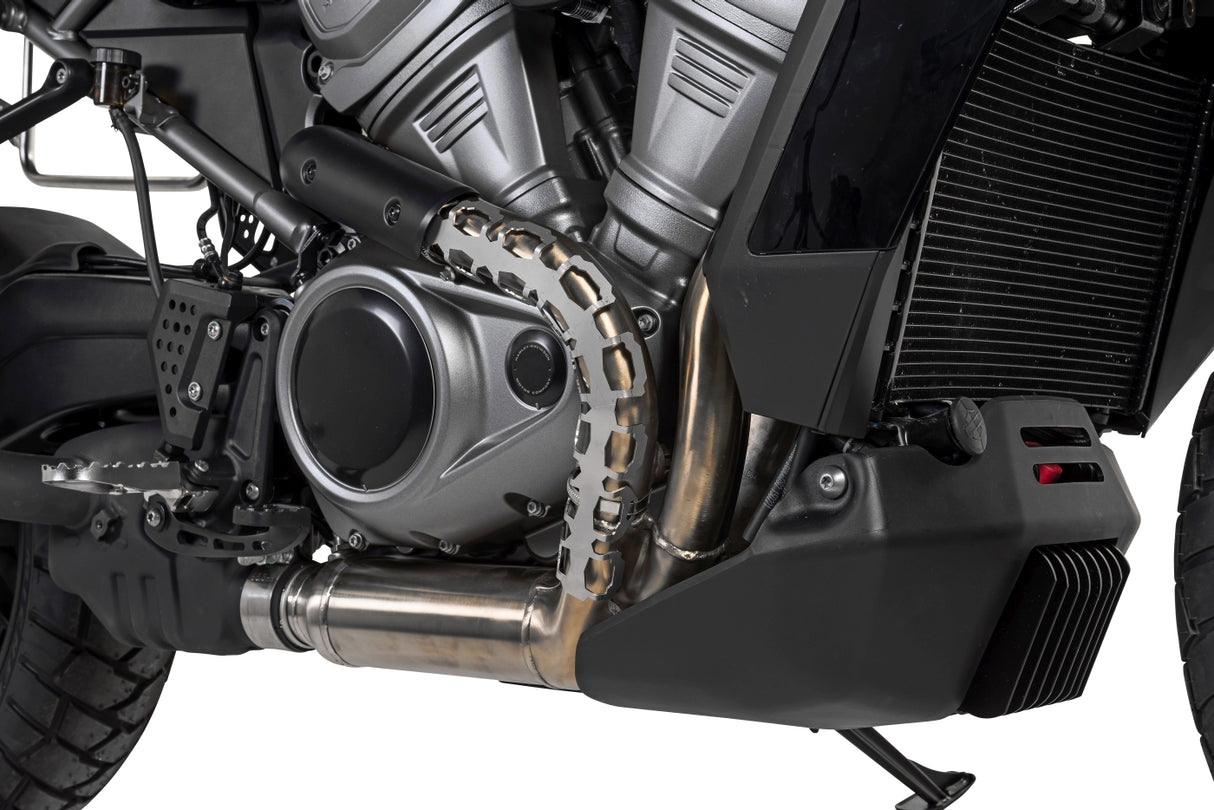 Krümmerschutz Edelstahl für Harley-Davidson RA1250 Pan America