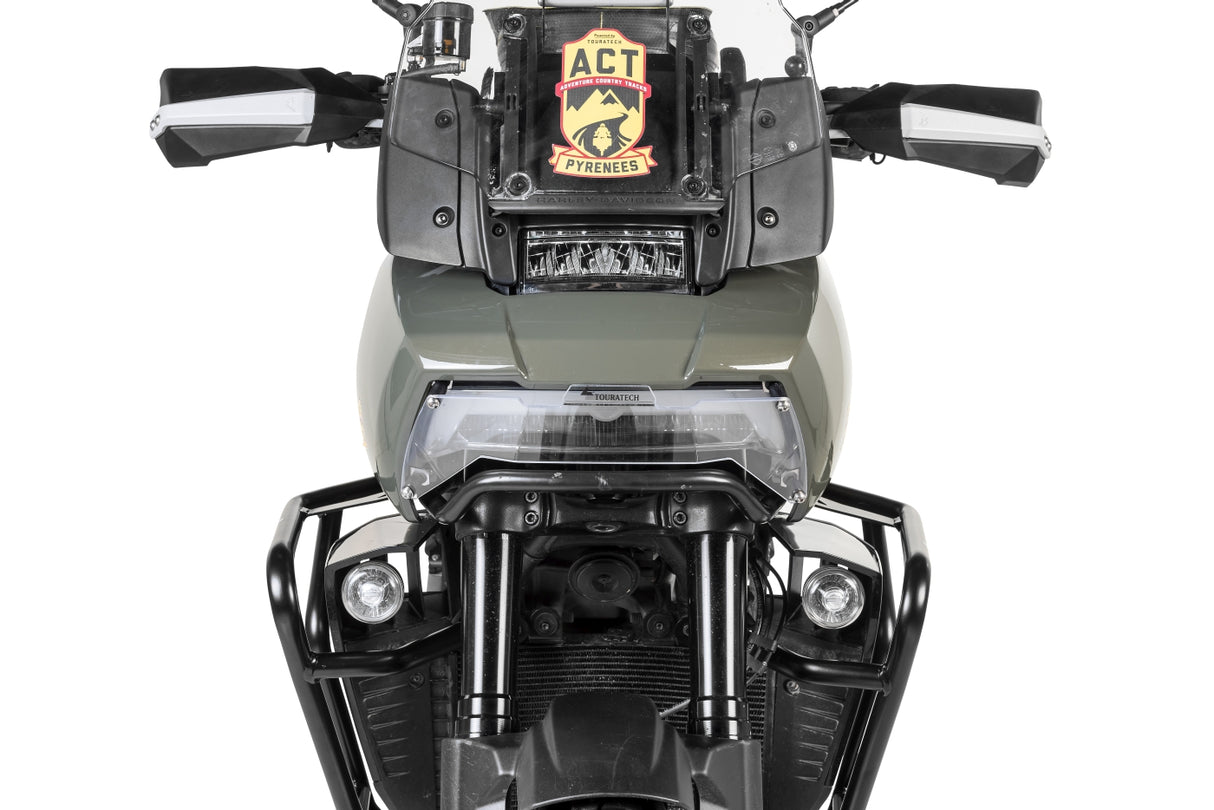 Scheinwerferschutz Makrolon, mit Schnellverschluss  für Harley-Davidson RA1250 Pan America *OFFROAD USE ONLY*