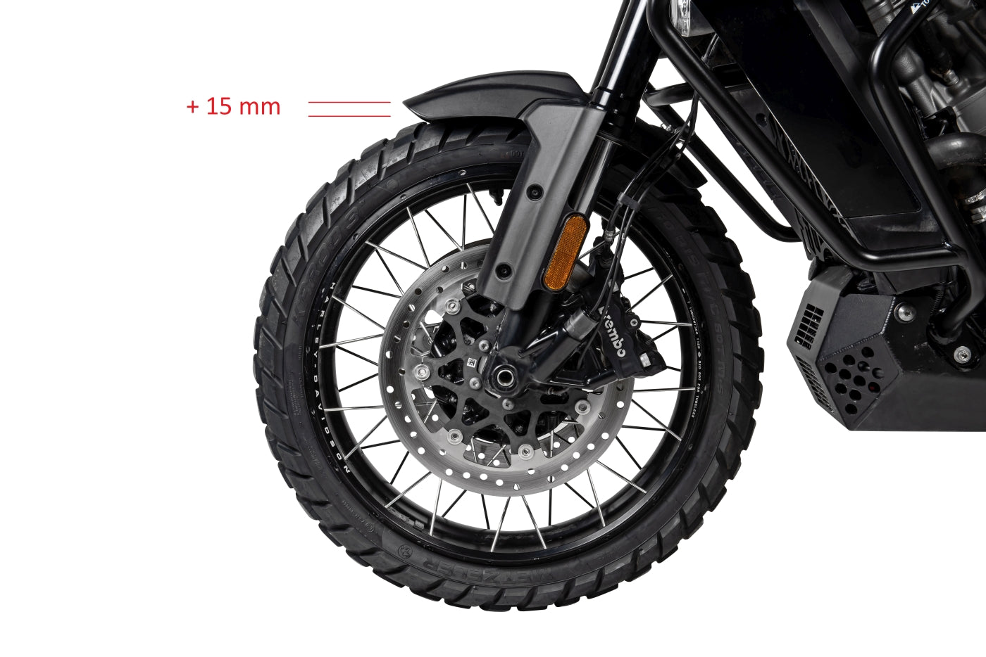 Kotflügelhöherlegung für Harley-Davidson RA1250 Pan America