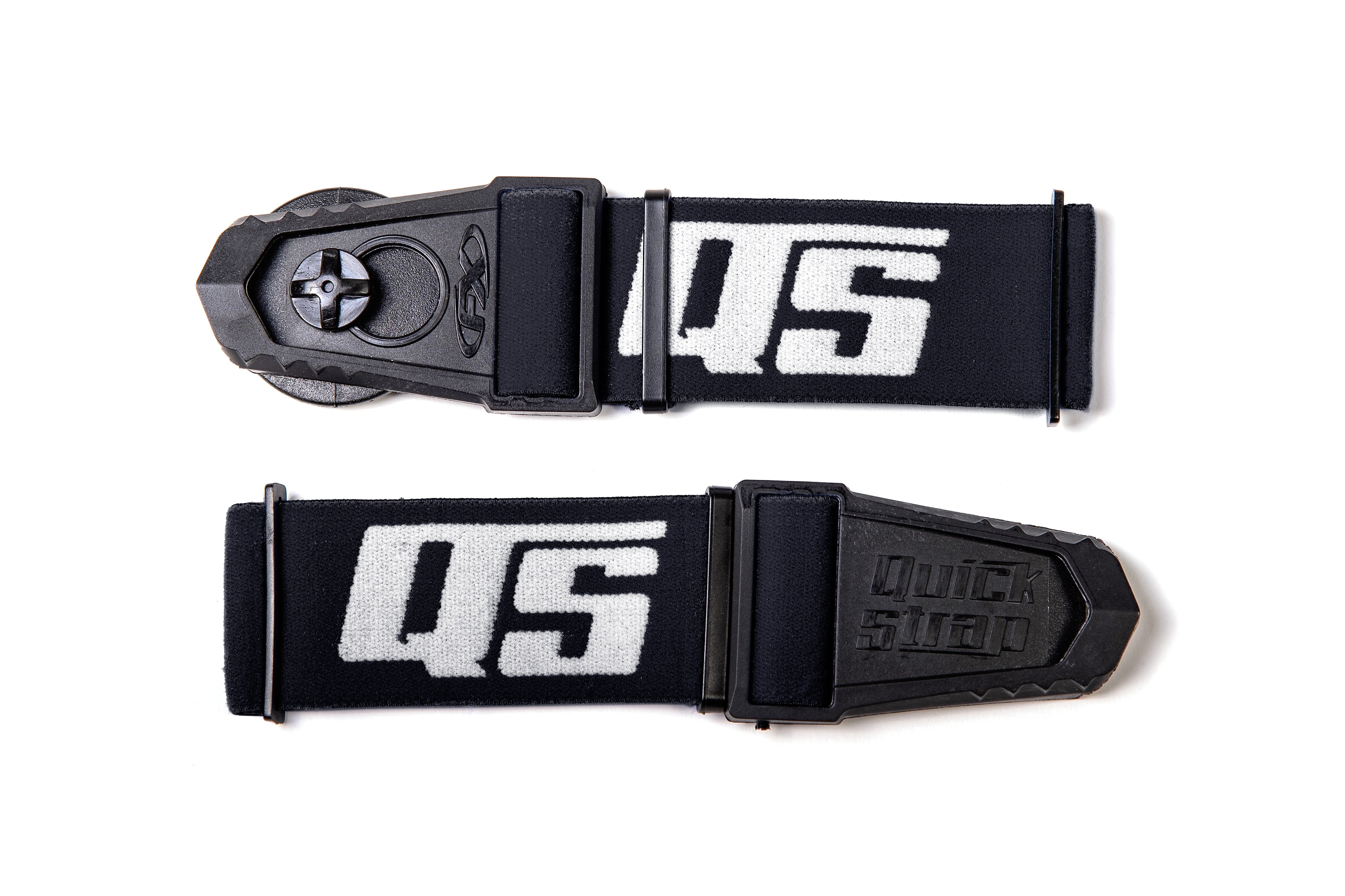 Brillenbefestigung QUICK STRAPS  für Endurohelm, schwarz