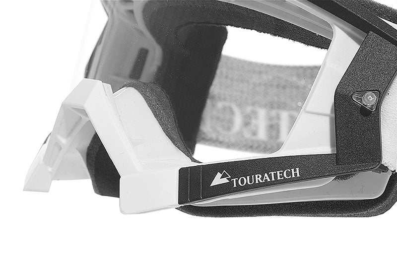 Brille Touratech Aventuro Carbon mit Touratechband, weiß
