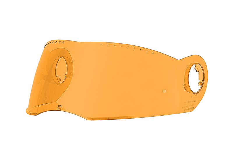 Visier für Touratech Aventuro Mod, orange getönt, Größe XL-3XL, mit Vorbereitung für Anti-Beschlag Scheibe