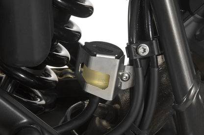 Schutz Bremsflüssigkeitsbehälter, hinten für Ducati Multistrada 1200 bis 2014, BMW F650GS / F650GS Dakar / G650GS / G650GS Sertao, KTM 1050 Adventure, 1090 Adventure, 1290 Super Adventure, 1190 Adventure(R)