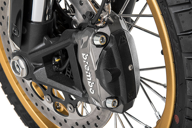 Bremssattelabdeckung vorn, schwarz für Ducati Scrambler ab 2015