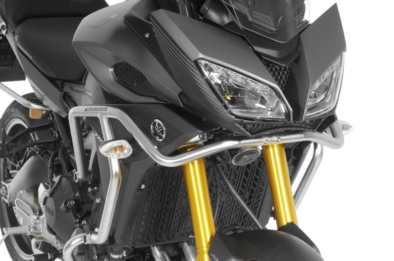 Kühlerschutz Yamaha MT-09 Tracer, Aluminium, schwarz