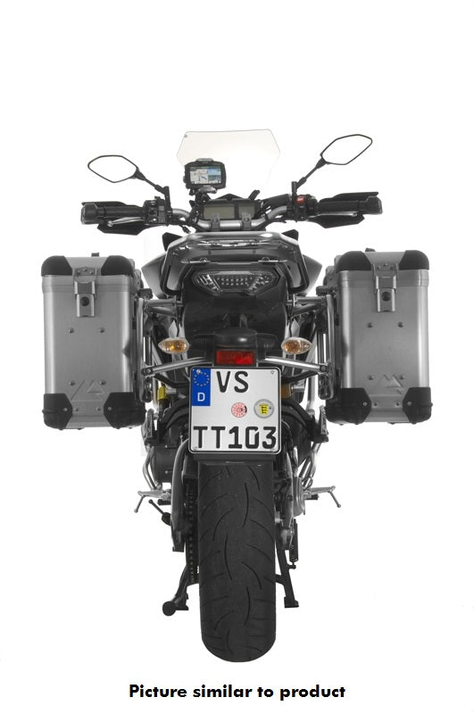 ZEGA Pro Koffersystem 31/31 Liter mit Edelstahlträger für Yamaha MT-09 Tracer (2015-2017)