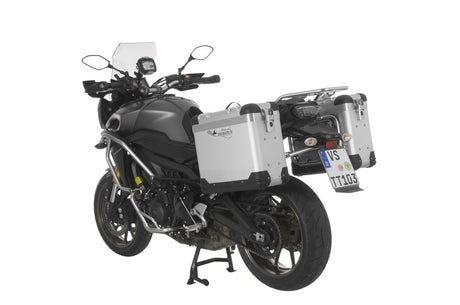 ZEGA Pro Koffersystem "And-S" 31/31 Liter mit Edelstahlträger für Yamaha MT-09 Tracer (2015-2017)