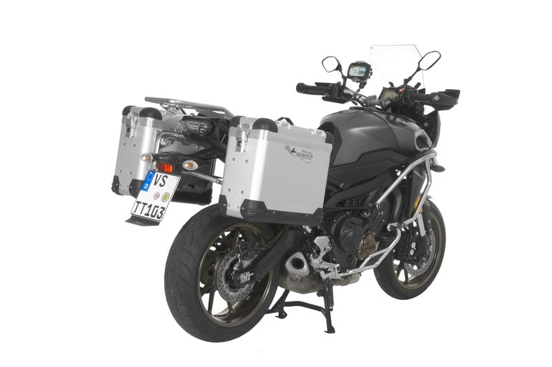 ZEGA Pro Koffersystem "And-S" 31/31 Liter mit Edelstahlträger für Yamaha MT-09 Tracer (2015-2017)
