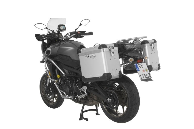 ZEGA Pro Koffersystem "And-S" 38/38 Liter mit Edelstahlträger für Yamaha MT-09 Tracer (2015-2017)