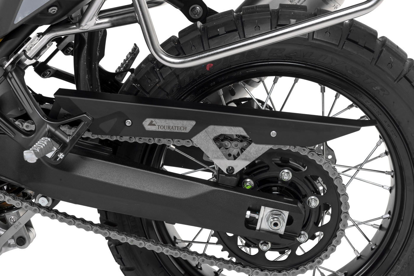 Kettenschutz, schwarz, für Yamaha Tenere 700 / World Raid