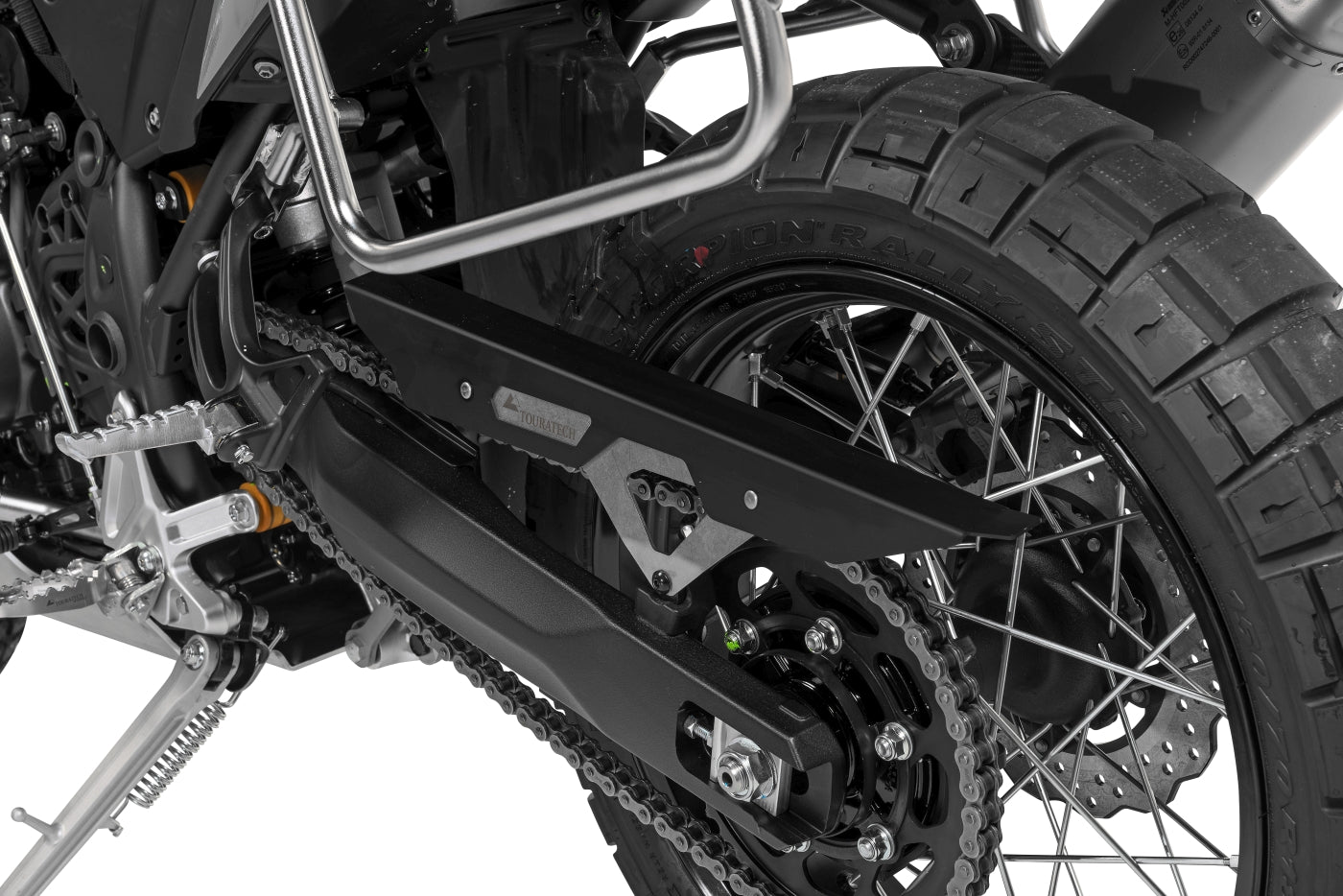 Kettenschutz, schwarz, für Yamaha Tenere 700 / World Raid