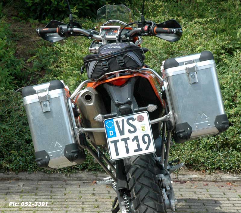 ZEGA Pro Koffersystem für KTM 690 Enduro / Enduro R (-2017)