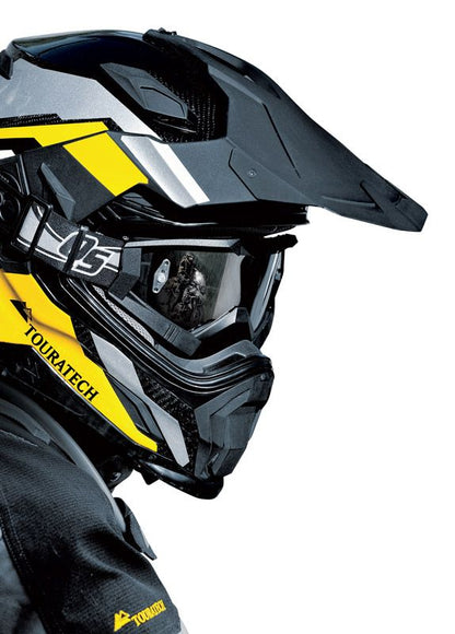 Brille Touratech Aventuro Carbon mit Touratechband, schwarz