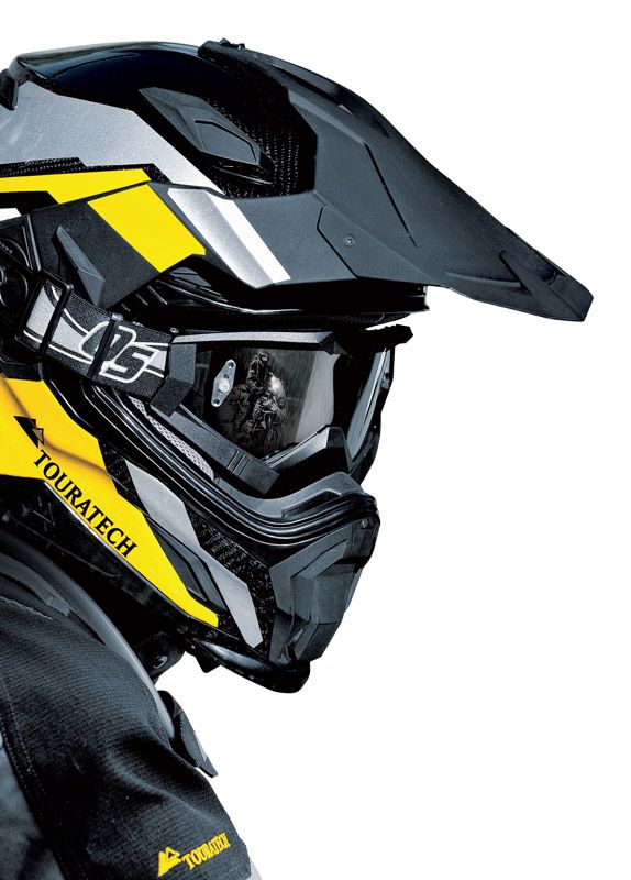 Brille Touratech Aventuro Carbon mit Touratechband, schwarz