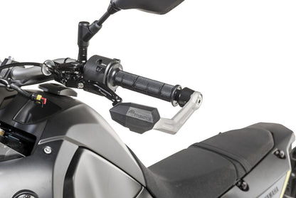 Handprotektoren DEFENSA Leverguard, silber, Yamaha Tenere 700 / World Raid